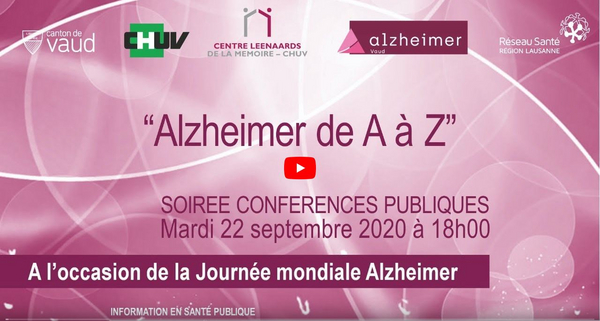 Flyer "Alzheimer de A à Z"