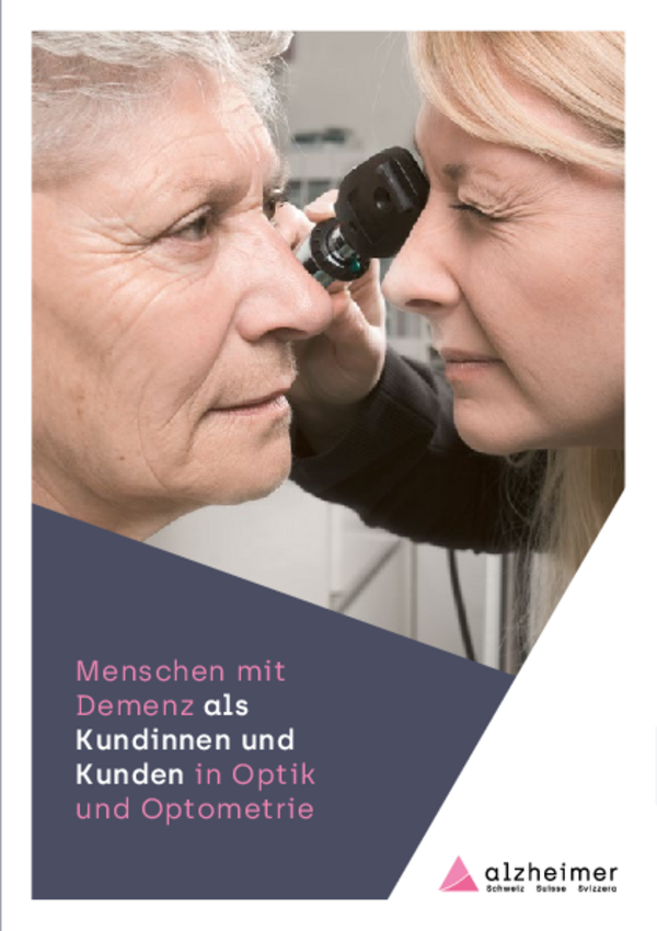 Menschen mit Demenz als Kundinnen und Kunden in Optik und Optometrie