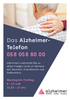 Motiv «Alzheimer-Telefon»