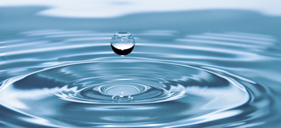Wassertropf zum Referat Spiritualität