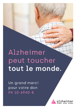 Motif « Alzheimer peut toucher tout le monde »